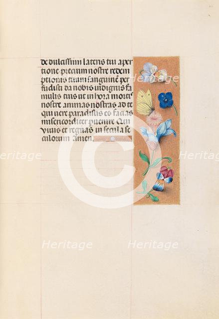 Hours of Queen Isabella the Catholic, Queen of Spain: Fol. 71r, c. 1500. Creator: Master of the First Prayerbook of Maximillian (Flemish, c. 1444-1519); Associates, and.