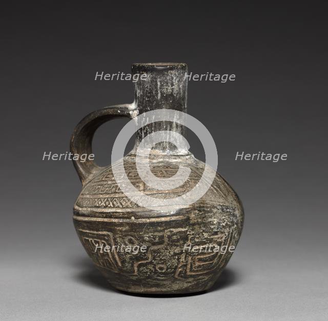 Bottle Vase, 1200-1400. Creator: Unknown.