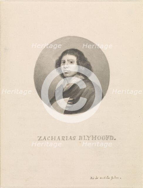 Portrait of Zacharias Blijhooft, 1823. Creator: Christiaen Kramm.