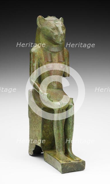 Statuette of the God Horus, Son of Wedjat, Egypt, Ptolemaic Period (305-30 BCE). Creator: Unknown.