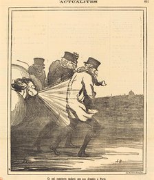 Ce qui ramènera... nos députés à Paris, 1871. Creator: Honore Daumier.