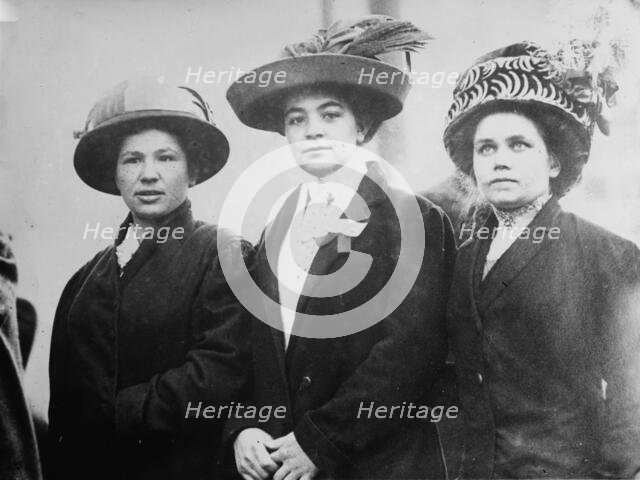 Lowell - Portuguese mill girls, between c1910 and c1915. Creator: Bain News Service.