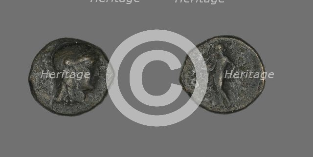Coin Depicting the Goddess Athena, 246-225 BCE. Creator: Unknown.