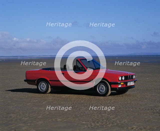 1987 BMW 325i convertible. Artist: Unknown.