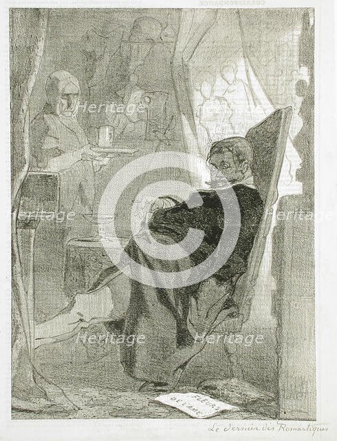 Le Dernier des Romantiques, 1857. Creator: Félicien Rops.