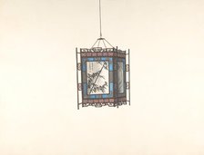 Hanging Lantern, 19th century. Creator: Anon.