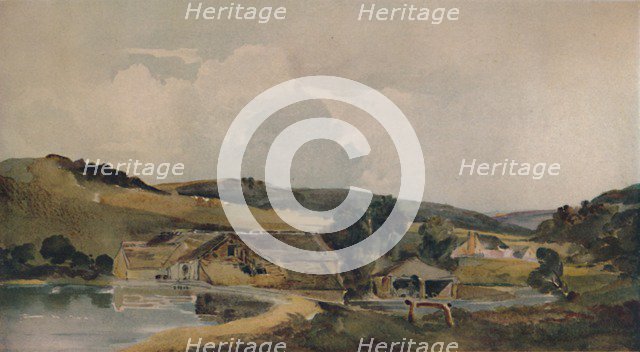 'The Mill Stream', 19th century, (1935). Creator: Peter de Wint.