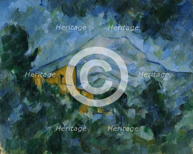 Mont Sainte-Victoire and Château Noir. Artist: Cézanne, Paul (1839-1906)