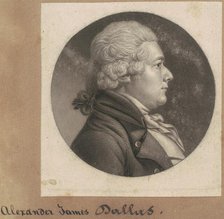 Alexander James Dallas, 1801-1803. Creator: Charles Balthazar Julien Févret de Saint-Mémin.