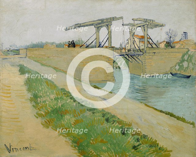 The Langlois bridge (Pont de Langlois), 1888. Artist: Gogh, Vincent, van (1853-1890)