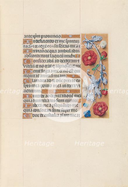 Hours of Queen Isabella the Catholic, Queen of Spain: Fol. 70r, c. 1500. Creator: Master of the First Prayerbook of Maximillian (Flemish, c. 1444-1519); Associates, and.