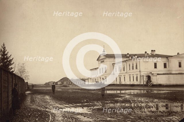Prison in Irkutsk, eastern Siberia, 1885. Creator: Unknown.