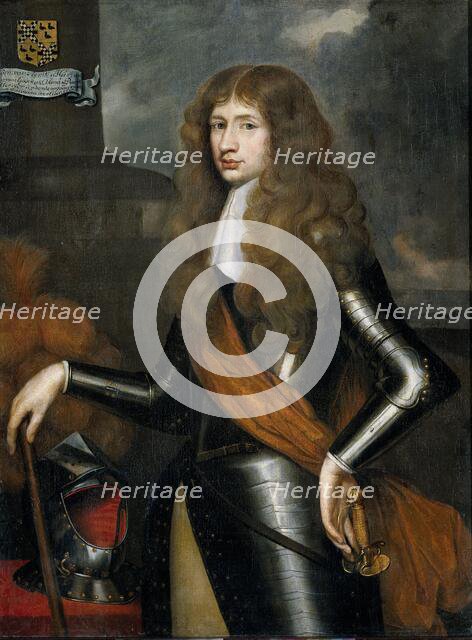 Portrait of Cornelis van Aerssen, Lord of Sommelsdijk, Governor of Suriname from 1683, c.1680. Creator: Anon.