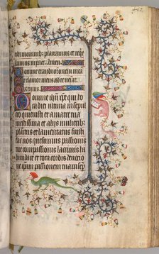 Hours of Charles the Noble, King of Navarre (1361-1425): fol. 2041r, Text, c. 1405. Creator: Master of the Brussels Initials and Associates (French).