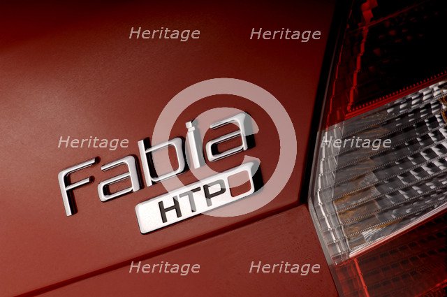 Skoda Fbia Estate  HTP 1-2  2007. Artist: Simon Clay.