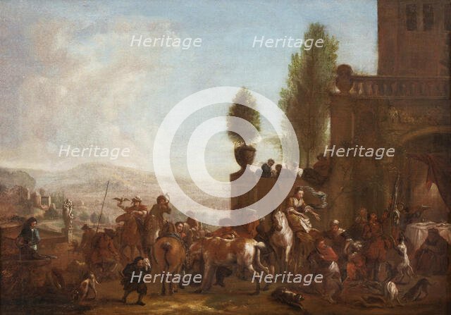 The Return of a Hunting Party, after 1733. Creator: Unknown.