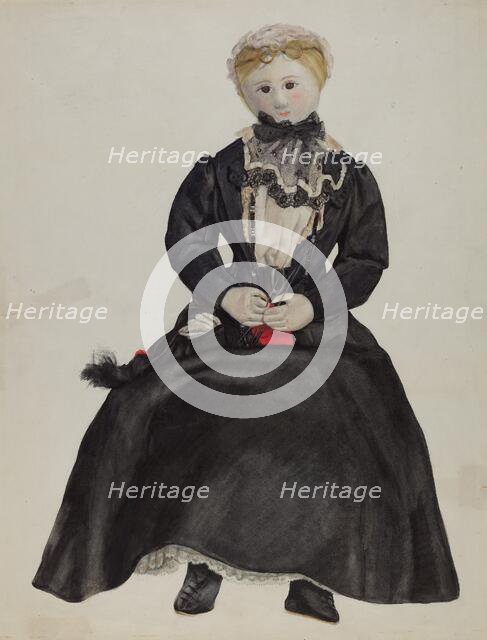 Doll, c. 1936. Creator: Jane Iverson.