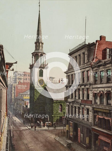 The Old South Church (i.e., Old South Meeting House), Boston, c1900. Creator: Unknown.