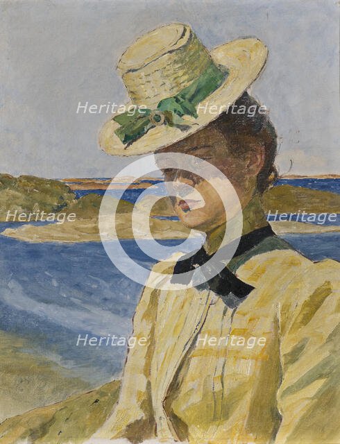 Miss Agnes Cleve, c1910s. Creator: Carl Wilhelmson.