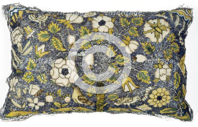 Pillow cover, England, c. 1620. Creator: Unknown.