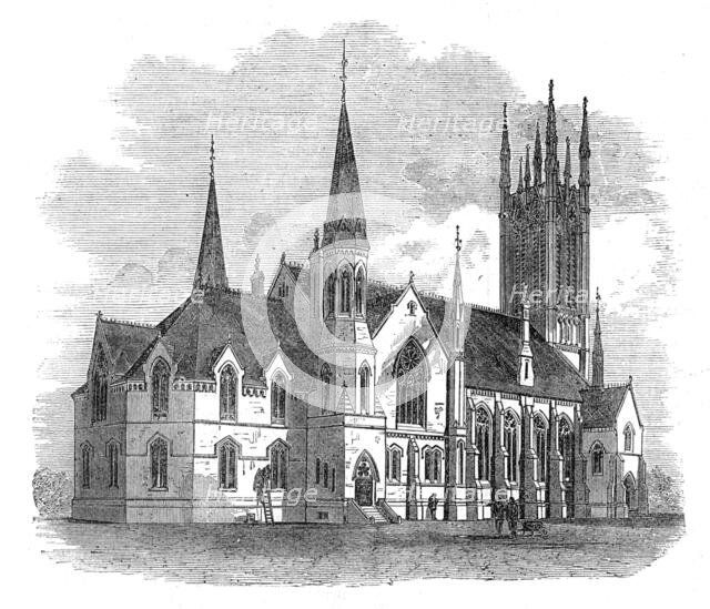 Metropolitan Wesleyan Church, Toronto, 1872. Creator: Unknown.