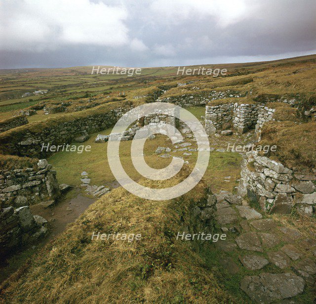 Houses of an Iron Age village, 2nd century BC. Artist: Unknown