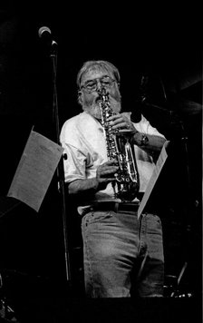 Bud Shank, Brecon Jazz Festival, Brecon, Powys, Wales, Aug 2000. Artist: Brian O'Connor.