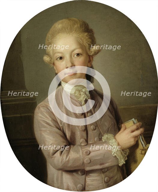 Portrait of a Boy, 1773. Creator: Per Krafft the Elder.