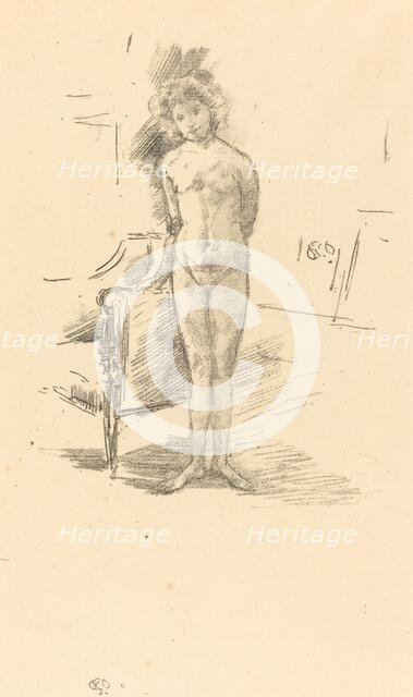 Little London Model, 1896. Creator: James Abbott McNeill Whistler.