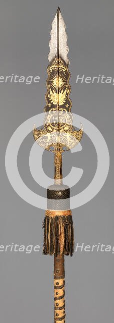 Partisan Carried by the Bodyguard of Louis XIV, French, Paris, ca. 1658-1715. Creator: Unknown.