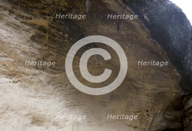 Roca dels Moros, province of Lleida, Spain, 1998. Creator: LTL.