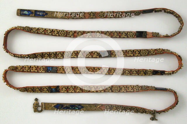 Belt with Profiles of Half-Length Figures, Italian, ca. 1350-1400. Creator: Unknown.