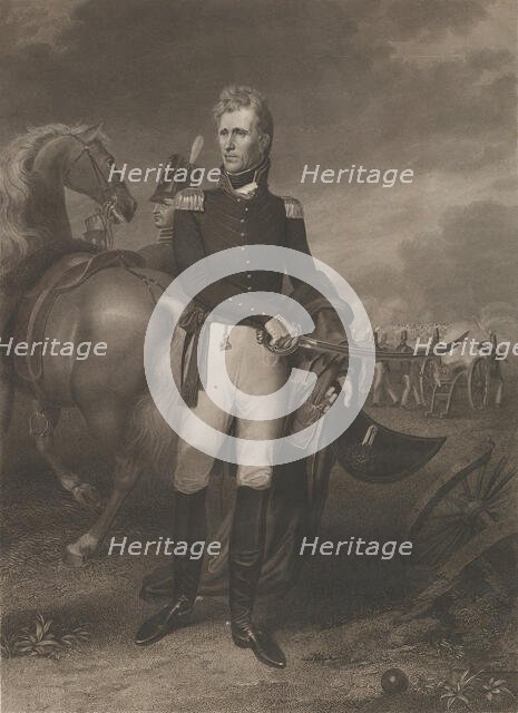 General Andrew Jackson, June 1828. Creator: Asher Brown Durand.