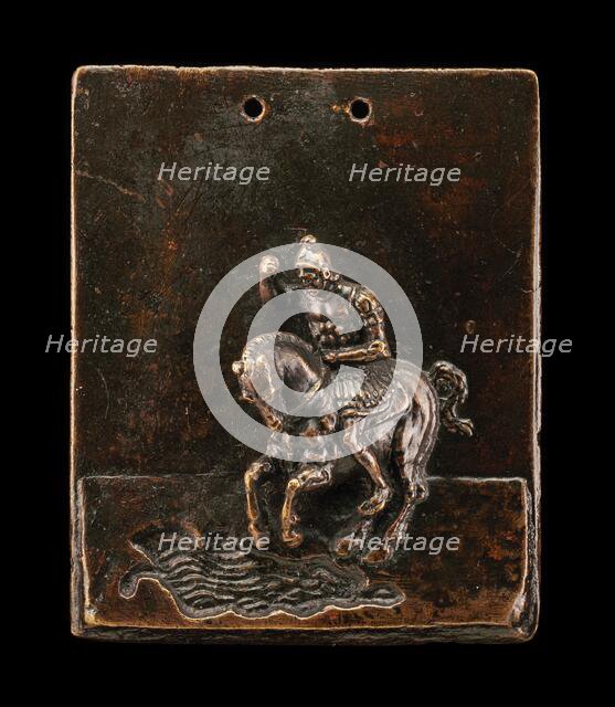 Death of Marcus Curtius. Creator: Andrea Briosco.