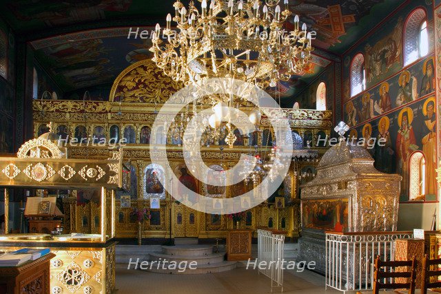 Monastery church of Agios Gerasimos, Kefalonia, Greece.