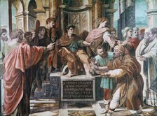 'The Conversion of the Proconsul', 1515-1516. Artist: Raphael