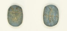 Scarab: Central Cable (?), Egypt, Second Intermediate Period (?), Dynasty 15 (about 1650-1550 BCE). Creator: Unknown.
