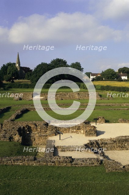 Wall Roman Site (Letocetum), Staffordshire, 1998. Artist: Unknown