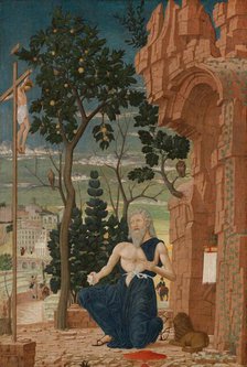 Saint Jerome in the Wilderness, c. 1475. Creator: Anon.