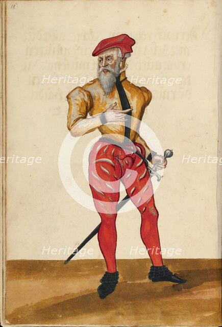 A Tournament Herald, about 1560-1570. Creator: Unknown.