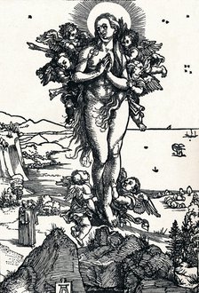 'The Elevation of St Mary Magdalene', 1500 (1906). Artist: Albrecht Durer.