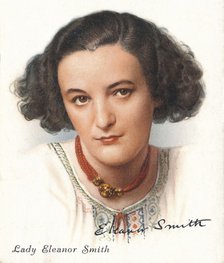 Lady Eleanor Smith, 1937. Artists: Unknown, WD & HO Wills.