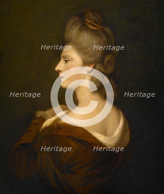 Portrait of a Woman presumed to be Mrs. James Fox, about 1775-1780. Creator: Sir Joshua Reynolds.