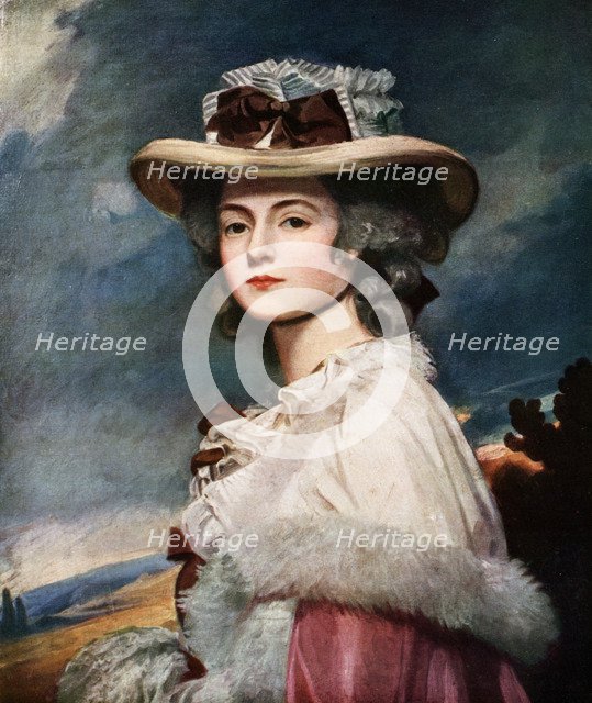 'Mrs Davies Davenport', 1782-1784 (1926).Artist: George Romney