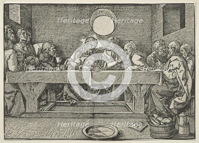 The Last Supper, 1523. Creator: Albrecht Dürer (German, 1471-1528).
