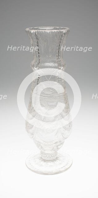Vase, Stourbridge, c. 1875/80. Creator: Unknown.