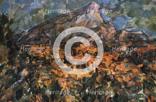 Mont Sainte Victoire, 1904. Artist: Paul Cezanne