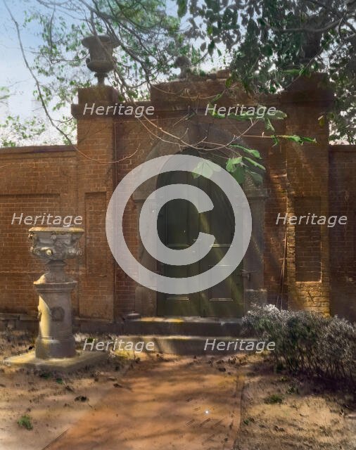 William Corcoran Eustis house, H Street and Connecticut Avenue, N.W., Washington, D.C., c1895-1900. Creator: Frances Benjamin Johnston.