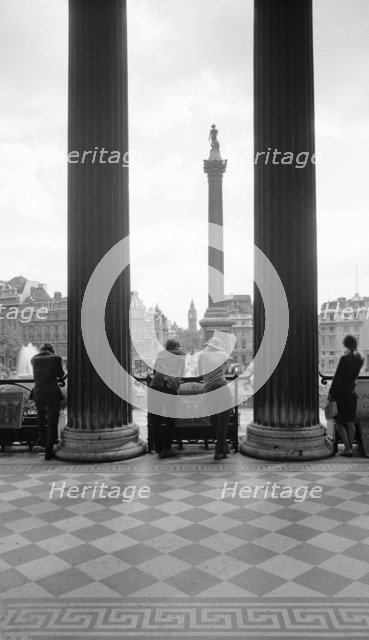 Trafalgar Square, Westminster, London, c1945-c1980. Artist: Eric de Maré.