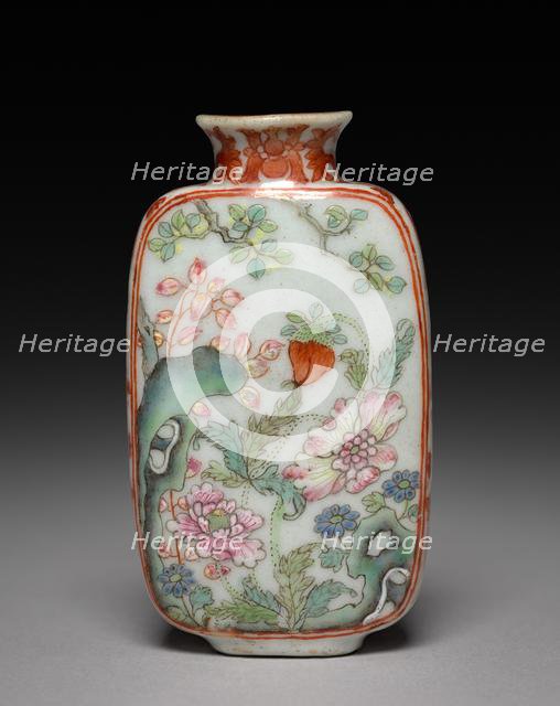 Snuff Bottle with Stopper, 1736-1795. Creator: Unknown.